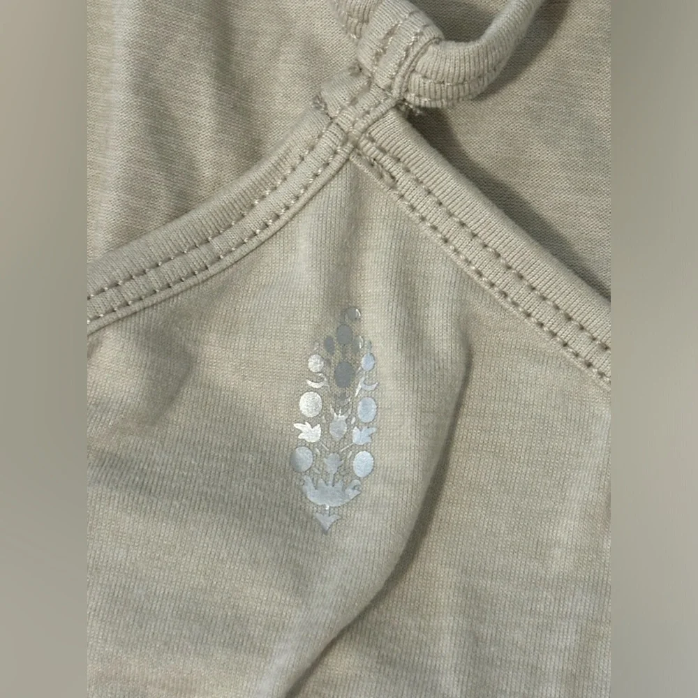 Free People Back Packer Onesie In Muted Beige.  Size M. - Picture 10 of 14